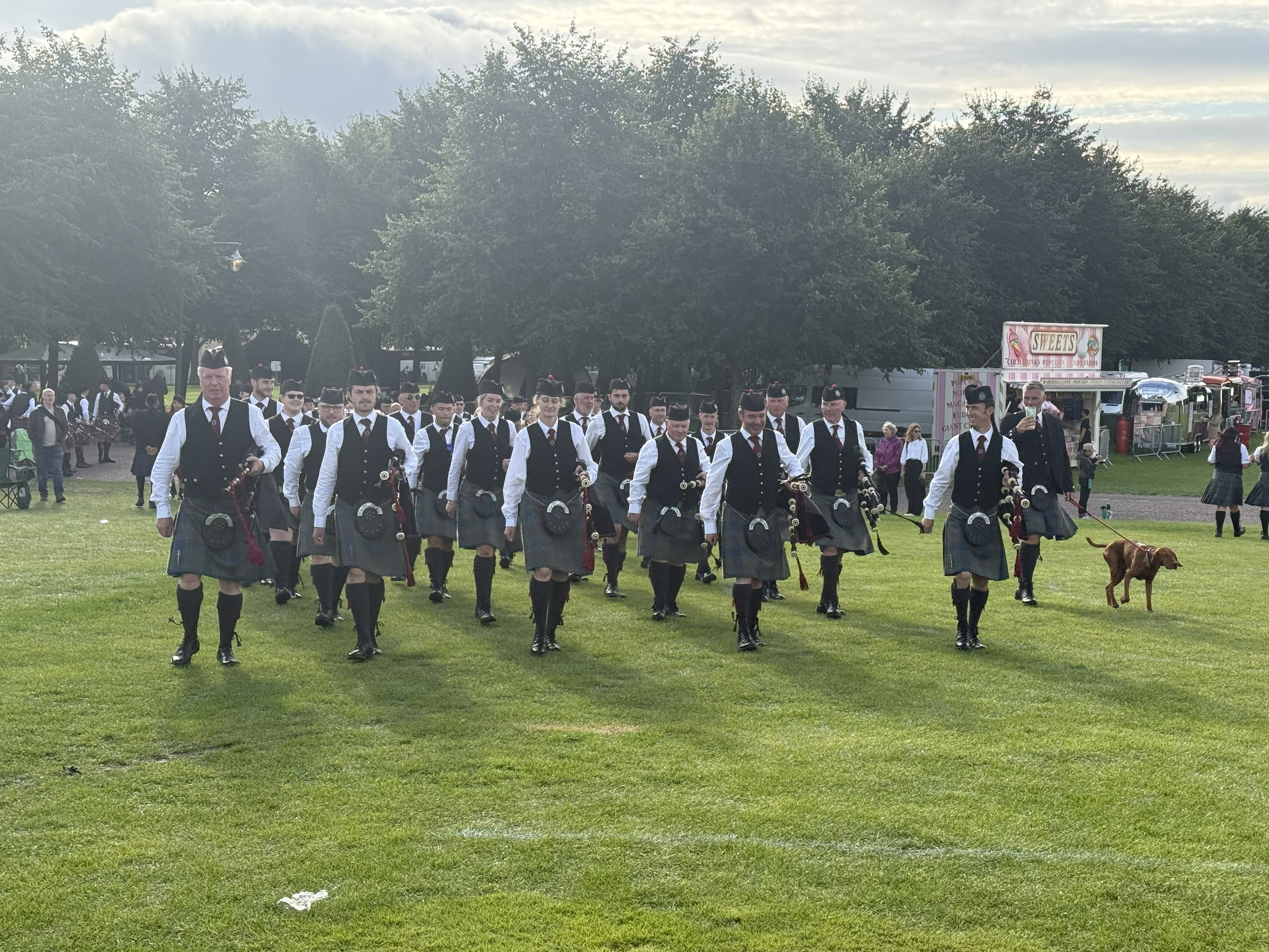 Stockbridge Pipe Band Grade 3B at the World Pipe Band Championships 2026